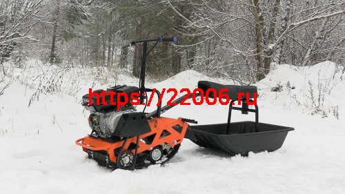 Мотобуксировщик компактный БЕЛКА - 8+ л.с.