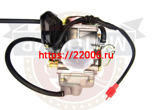 Карбюратор 4х такт. 157QMJ DINGO (d24мм D42мм) (c подогревом) FТ150