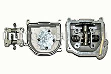 Головка цилиндра 139QMB d-47мм 70сс в сборе (клапана d=16/18.5, рокера, распредвал, крышка) TMMP