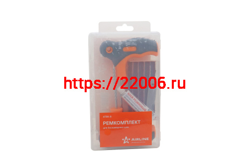 Набор для ремонта бескамерных шин (шило,резинки) AIRLINE в прозрачном кейсе ATRK-8 фото 2 Набор для ремонта бескамерных шин (шило,резинки) AIRLINE в прозрачном кейсе ATRK-8 фото 2