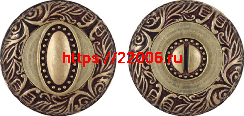 Ручка Fuaro (Фуаро) поворотная BK6.R.SM58 (BK6 SM) RB-10 французское золото Ручка Fuaro (Фуаро) поворотная BK6.R.SM58 (BK6 SM) RB-10 французское золото