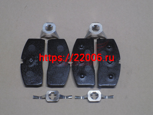 Колодки тормозные передние с АБС OTAKA (3501190005) Колодки тормозные передние с АБС OTAKA (3501190005)