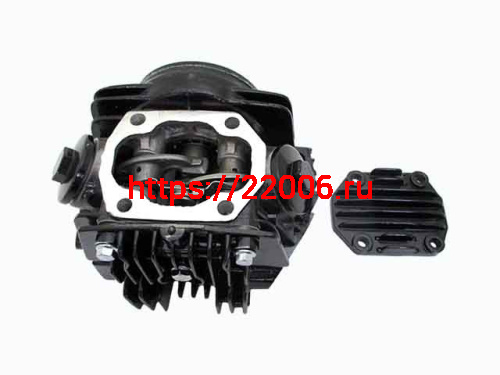 Головка цилиндра в сборе 154FMH, TTR125 d-54mm увелич.клапана d-23/27 (распред, крышки, коромысла)