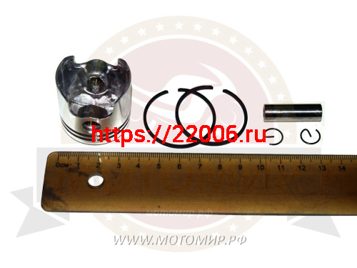 Поршень мотокосы FZ 33сс, 36 мм (кольца, палец d9 мм, стопор. кольца) (пришел как 45775)