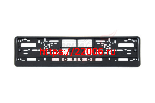Рамка автомобильного номера (пластик) двусоставная,чистая ЧЕРНАЯ (R-11) Рамка автомобильного номера (пластик) двусоставная,чистая ЧЕРНАЯ (R-11)