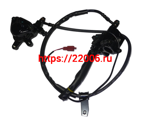 Гидравлика передняя в сборе электро скутер DT3 (L6070001364) фото 2 Гидравлика передняя в сборе электро скутер DT3 (L6070001364) фото 2