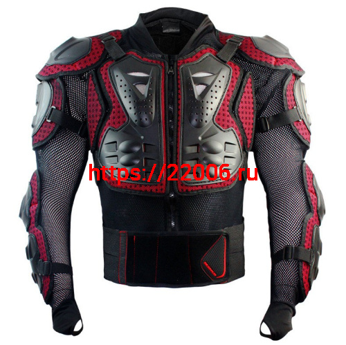 Защита тела мото SCOYCO AM02-2 - "черепаха", красная, р-р S Защита тела мото SCOYCO AM02-2 - "черепаха", красная, р-р S