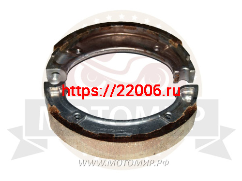 Колодки тормозные заднего барабана ИжП2 сб.4-53-1 литые (импорт) фото 2