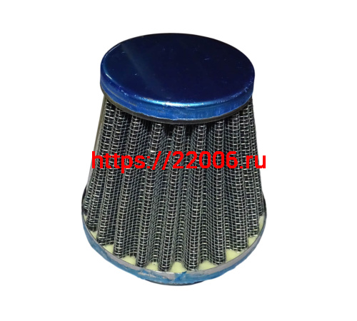 Фильтр воздушный нулевого сопротивления (1) КОНУС 72мм (d=42 мм) к К65, К68 фото 2 Фильтр воздушный нулевого сопротивления (1) КОНУС 72мм (d=42 мм) к К65, К68 фото 2