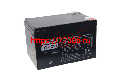 Аккумулятор герметичный 12В12Ач HEMEN ENERGY DT1212 AGM (151*98*95) (электроквадроциклы) Аккумулятор герметичный 12В12Ач HEMEN ENERGY DT1212 AGM (151*98*95) (электроквадроциклы)