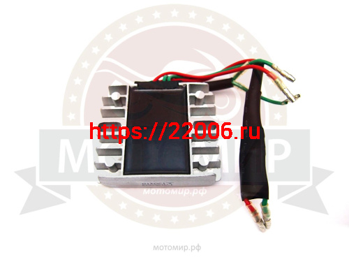 Реле регулятор  3А 36Вт, 2V77F (ФИРМЕННОЕ "LIFAN") (заряда АКБ) (35412)