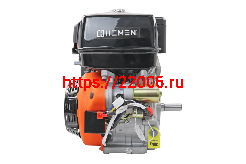Двигатель HEMEN 22,0 л.с. с катушкой 11А 194FE (500см3) электростартер, вал 25мм Двигатель HEMEN 22,0 л.с. с катушкой 11А 194FE (500см3) электростартер, вал 25мм
