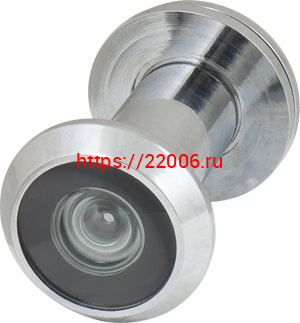 Глазок Armadillo (Армадилло) дверной, пластиковая оптика DV1, 16/35х60 CP Хром Глазок Armadillo (Армадилло) дверной, пластиковая оптика DV1, 16/35х60 CP Хром