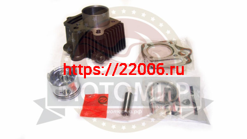 Цилиндр в сборе "Альфа, Zodiak70" 47 мм МАРК49.5 куб (цилиндр+поршень+палец+кольца)