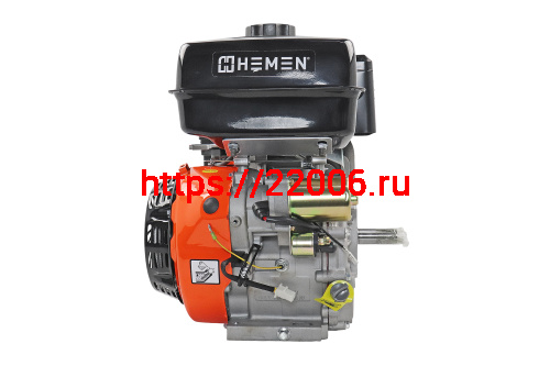 Двигатель HEMEN 18,5 л.с. с катушкой 7А84Вт 192F-2E (458 см3) электростартер, вал 25 мм фото 2 Двигатель HEMEN 18,5 л.с. с катушкой 7А84Вт 192F-2E (458 см3) электростартер, вал 25 мм фото 2