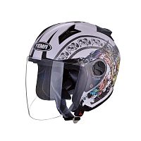 Мотошлем YM-616 белый (S)