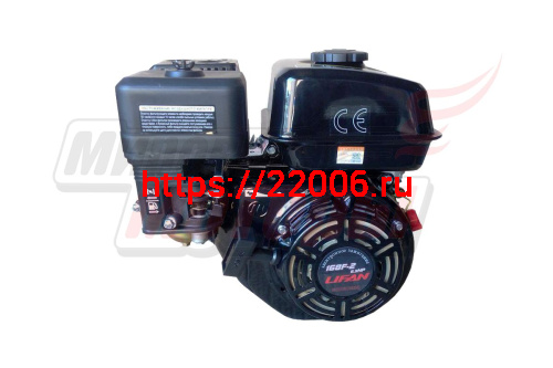 Двигатель LIFAN 6,5 л.с. 168F-2 ECO (196сс, 4,8кВт, вал d19) Двигатель LIFAN 6,5 л.с. 168F-2 ECO (196сс, 4,8кВт, вал d19)