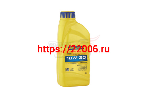 Масло 4T RAVENOL Formel Standart (минеральное) SAE10W30 (1л) (мотокультиваторы) (до -25С)