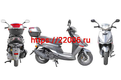 Скутер JOG 49сс серый (150)(10,8л.с., обод 10", тормоза: диск.перед/бараб зад.) фото 2 Скутер JOG 49сс серый (150)(10,8л.с., обод 10", тормоза: диск.перед/бараб зад.) фото 2