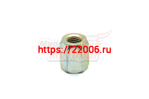 Гайка головки блока цилиндра М10*1,5*20 мм 186F, 186FD Гайка головки блока цилиндра М10*1,5*20 мм 186F, 186FD