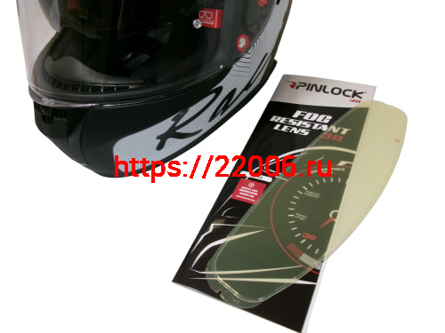 Шлем TVS RACING (Индия) STREET D/V DULL BLACK RED размер XL, + пинлок в комплекте, очки фото 8