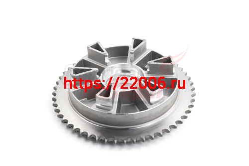 Звезда ведомая 52z Ява 350 (12 В) в сборе основание с венцом Звезда ведомая 52z Ява 350 (12 В) в сборе основание с венцом