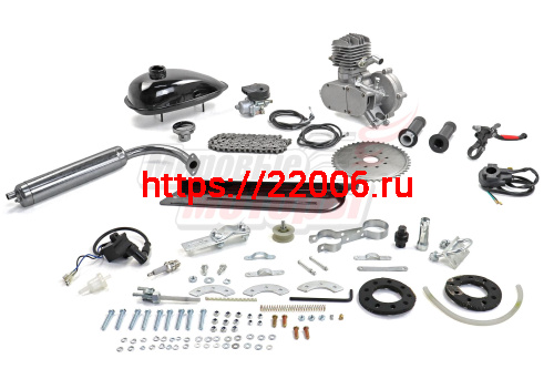 Двигатель Веломотор NR50 (КОМПЛЕКТ для установки) Двигатель Веломотор NR50 (КОМПЛЕКТ для установки)