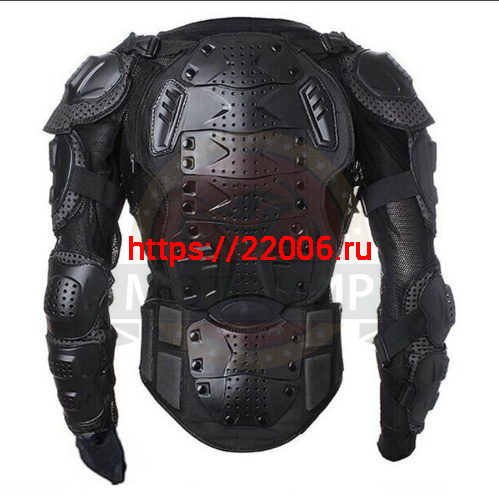 Защита тела мото PRO-BIKER НХ-Р14, полная защита ("рубаха" со всеми протекторами), черная, XXXL фото 2 Защита тела мото PRO-BIKER НХ-Р14, полная защита ("рубаха" со всеми протекторами), черная, XXXL фото 2