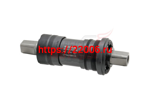 Каретка SHIMANO BB-UN101 под квадрат, вал 123мм, база 68мм.(ABBUN101B23X) Каретка SHIMANO BB-UN101 под квадрат, вал 123мм, база 68мм.(ABBUN101B23X)