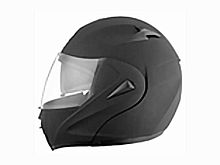 Мотошлем VIRTUE MD-808 трансформер с визором черный матовый (XL)