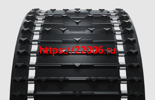 Гусеница Буксировщик 500мм шаг 50,5 кол. шагов 56, Ш500хД2828 (НОВЫЙ ПРОТЕКТОР (ЛГБ 163 000) Гусеница Буксировщик 500мм шаг 50,5 кол. шагов 56, Ш500хД2828 (НОВЫЙ ПРОТЕКТОР (ЛГБ 163 000)