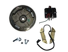 Комплект электрооборудования для 168F,168F-2, 170F (3А, 36Вт, 12В, для ЭЛЕКТРО стартера, с венцом)