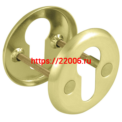 Декоративная Fuaro (Фуаро) накладка ESC-С-001-GP цилиндровая (золото) подвес Декоративная Fuaro (Фуаро) накладка ESC-С-001-GP цилиндровая (золото) подвес