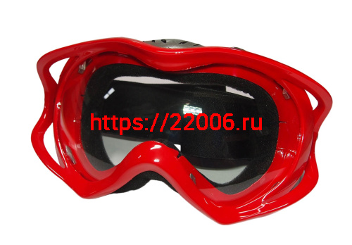Очки Koestler SD-1006 кроссовые красные Очки Koestler SD-1006 кроссовые красные