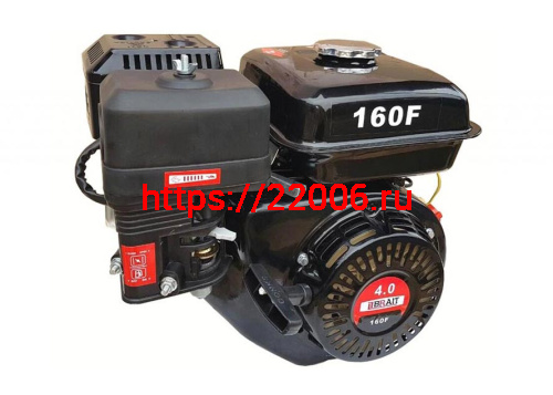 Двигатель 4,0 л.с. 160F BRAIT (вал 20 мм, для мотоблока Крот) Двигатель 4,0 л.с. 160F BRAIT (вал 20 мм, для мотоблока Крот)