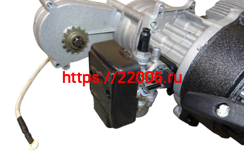 Двигатель ATV Target Trek (ic44F-6) с редуктором с электростартером фото 6 Двигатель ATV Target Trek (ic44F-6) с редуктором с электростартером фото 6