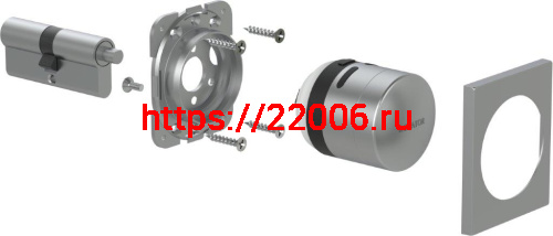 Декоративная Armadillo (Армадилло) накладка SLIM DS.RT01.08 SN матовый никель фото 2 Декоративная Armadillo (Армадилло) накладка SLIM DS.RT01.08 SN матовый никель фото 2