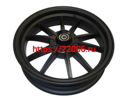 Обод передний литой,  дисковый тормоз скутер TRACER ADV (Е118) фото 2