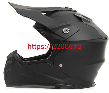 Мотошлем VIRTUE MD-911 Кросс черный матовый (L) Мотошлем VIRTUE MD-911 Кросс черный матовый (L)