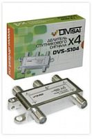 DVS-S104 Делитель сигнала 5-2400 МГц, 4-way, DiViSat