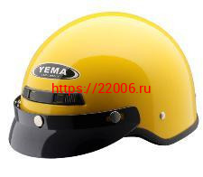 Мотошлем YM-588 черный (S) Мотошлем YM-588 черный (S)