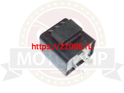 Реле поворотов 2 конт. без проводов "Zodiak" Suzuki круглое/квадратное без звука (пришло как 21252)