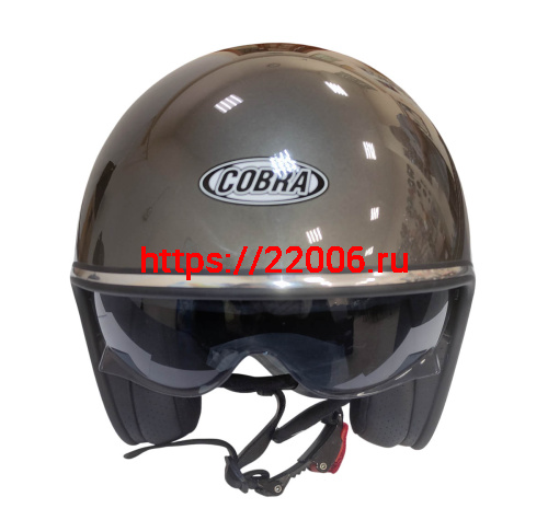Шлем открытый COBRA EC H589, серый титан, размер M фото 2