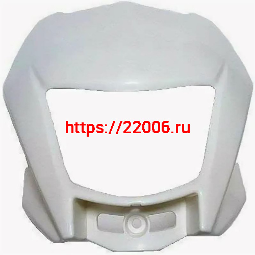 Обтекатель руля (голова) TTR250-2 белый