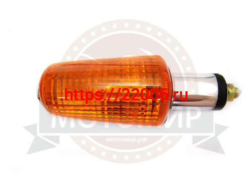 Боковой фонарь (BF-12) Мопед Пилот Минск (Орион Мини) Хром ЖЕЛТОЕ СТЕКЛО (кол-во в упак. 200 шт.) Боковой фонарь (BF-12) Мопед Пилот Минск (Орион Мини) Хром ЖЕЛТОЕ СТЕКЛО (кол-во в упак. 200 шт.)