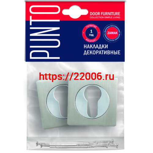 Накладка Punto (Пунто) под цилиндр ET.K.ZQ51 (ET ZQ) BL-24 черный фото 2 Накладка Punto (Пунто) под цилиндр ET.K.ZQ51 (ET ZQ) BL-24 черный фото 2