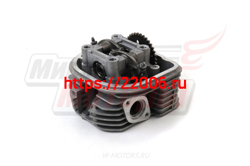 Головка цилиндра 4х такт. дв.153QMI (53,0мм,125см3) (d=23/27,h=73мм)в сборе (клапаны,пруж.,распредв) фото 2 Головка цилиндра 4х такт. дв.153QMI (53,0мм,125см3) (d=23/27,h=73мм)в сборе (клапаны,пруж.,распредв) фото 2