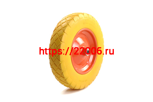 Колесо ПЕНА тачки садовой 8" 4,00-8" (W16) (под ось 16мм) фото 2 Колесо ПЕНА тачки садовой 8" 4,00-8" (W16) (под ось 16мм) фото 2