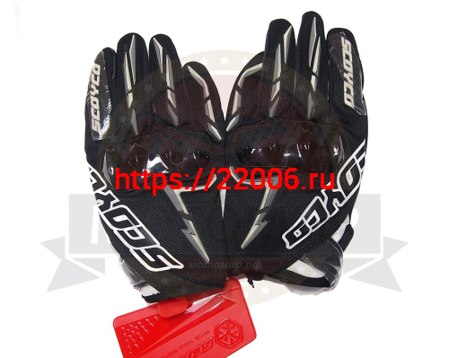 Перчатки SCOYCO (оригинал) MC-101, черные, р-р 2XL Перчатки SCOYCO (оригинал) MC-101, черные, р-р 2XL