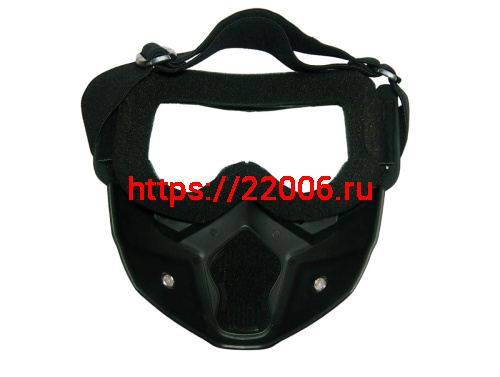 Очки мотокросс/спорт NORTH WOLF YM-655 с маской типа "Дарт Вейдер" прозрачные фото 3 Очки мотокросс/спорт NORTH WOLF YM-655 с маской типа "Дарт Вейдер" прозрачные фото 3